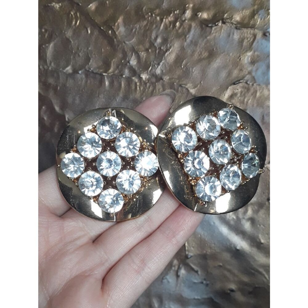 NWOT Zara Limited Edition Goldtone Statement Earrings